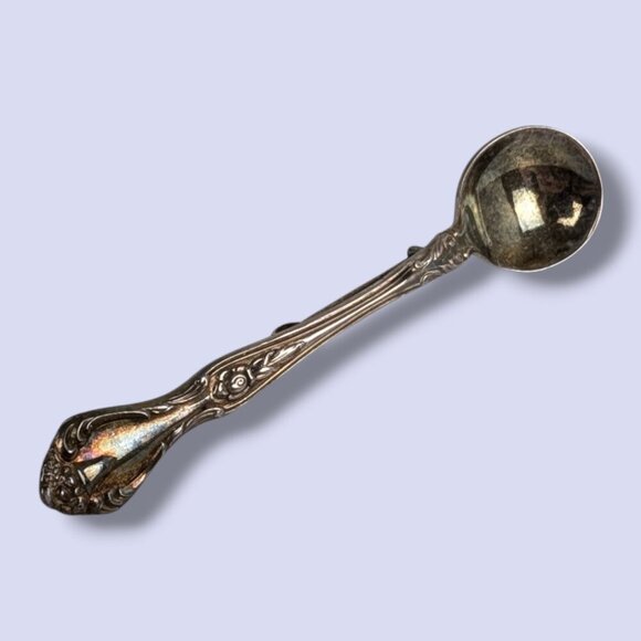 Vintage Humbria Sterling Spoon Brooch - Picture 1 of 7